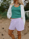 Sun Bum Striped Short // Pink